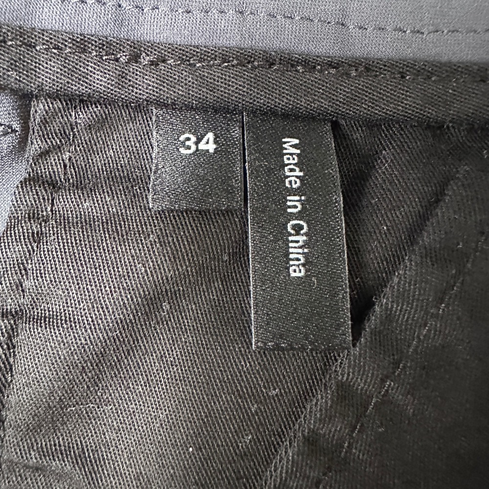 Theory Zaine SW Precision Ponte Slim Fit Pants Mens 34 Dark Grayish Blue - Picture 6 of 10